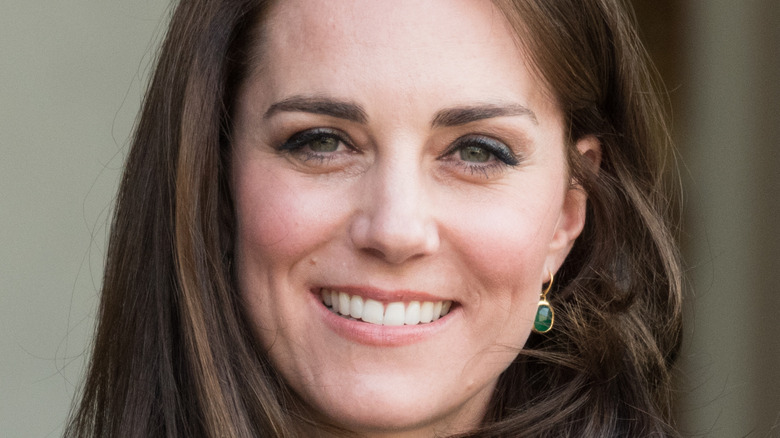 Kate Middleton smiles