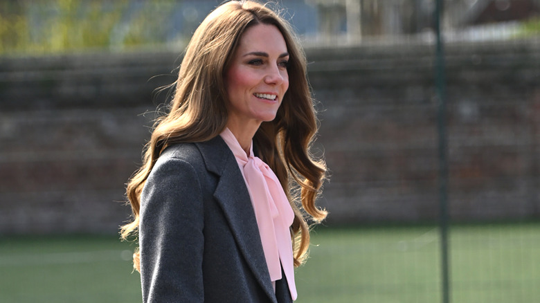 Princess Catherine smiling