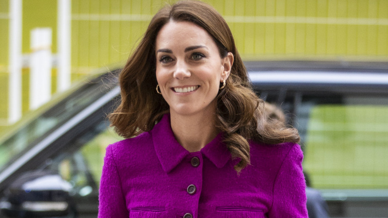 Kate Middleton visits The Royal Opera House on January 16, 2019 in London, England