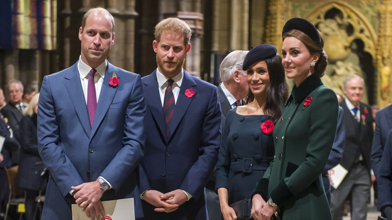 The Cambridges and Sussexes