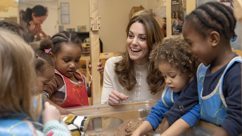 Kate in a preschool class