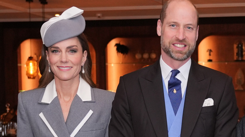 Princess Catherine and Prince William standing side-by-side