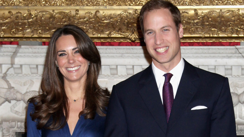 Kate Middleton and Prince William smiling