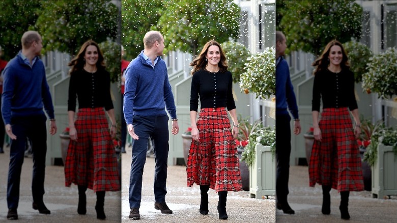 Kate Middleton, Prince William walking