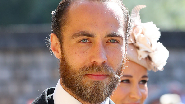 James Middleton at ceremony