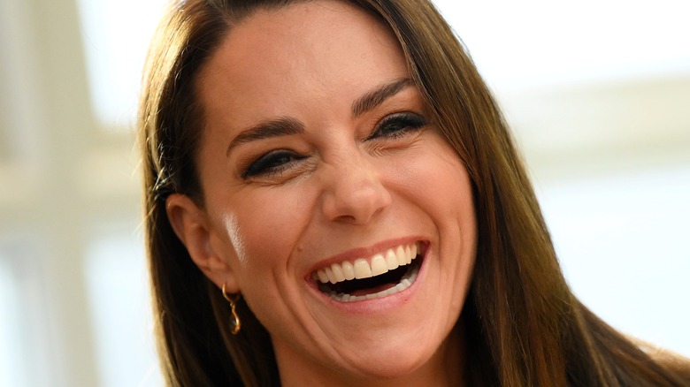 Catherine Middleton smiling big