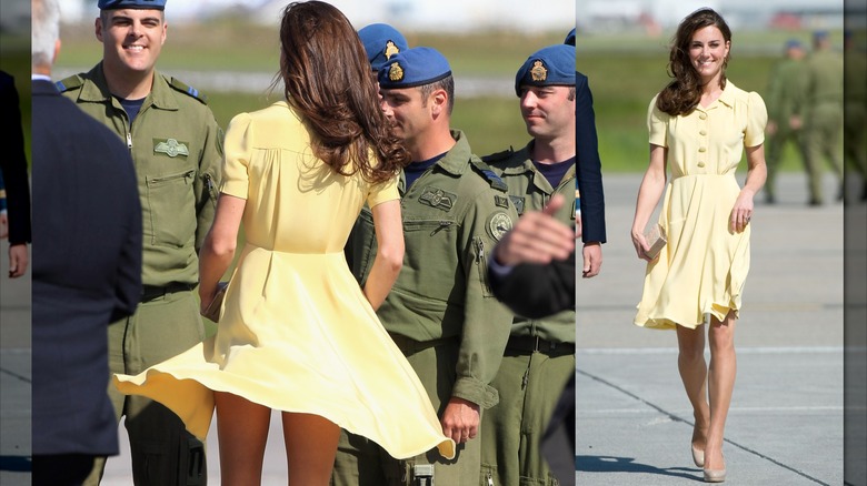 Kate Middleton traveled with her husband to Canada in July 2011.