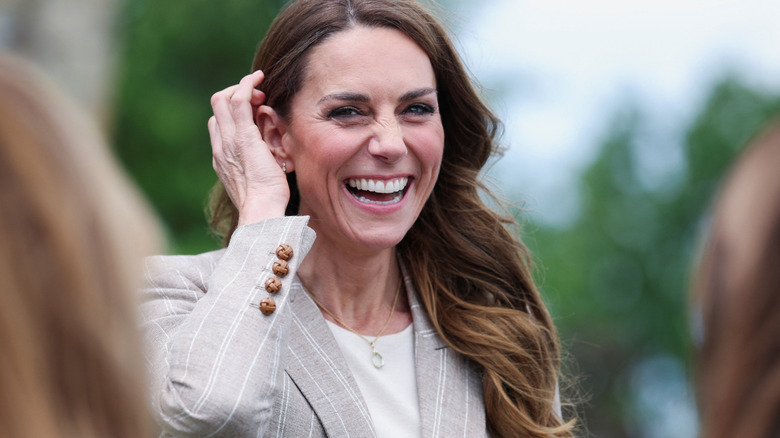 Kate Middleton laughing