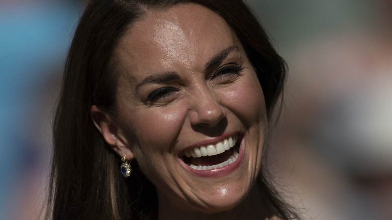 Kate Middleton smiling