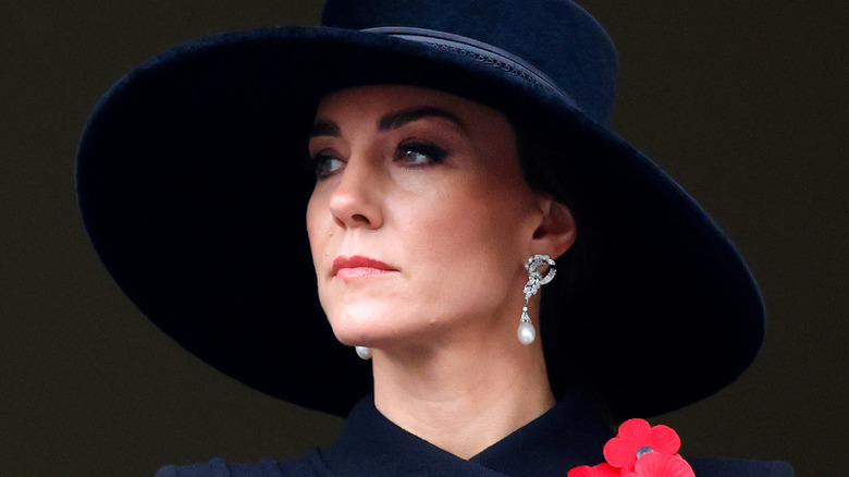 Kate Middleton at Remembrance Sunday service
