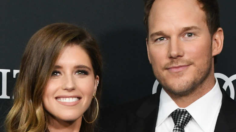 Katherine Schwarzenegger and Chris Pratt at event