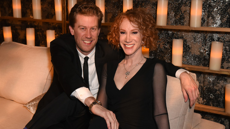 Kathy Griffin with her ex-husband Randy Bick