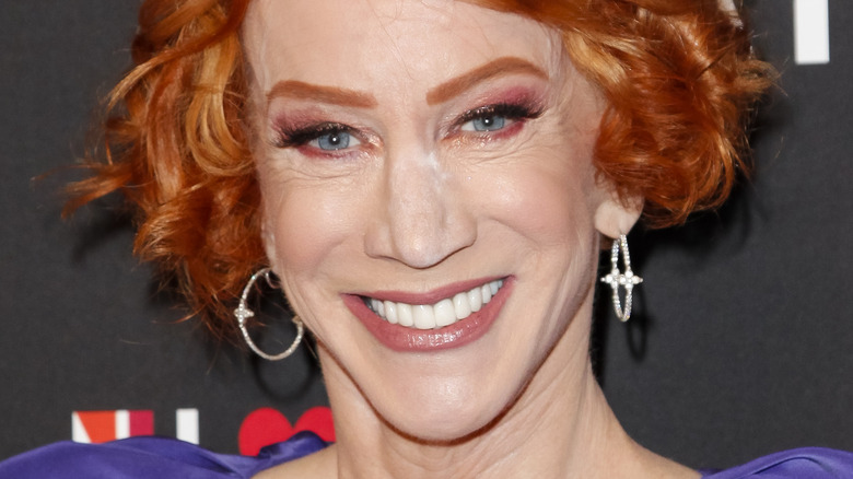 Kathy Griffin on the red carpet