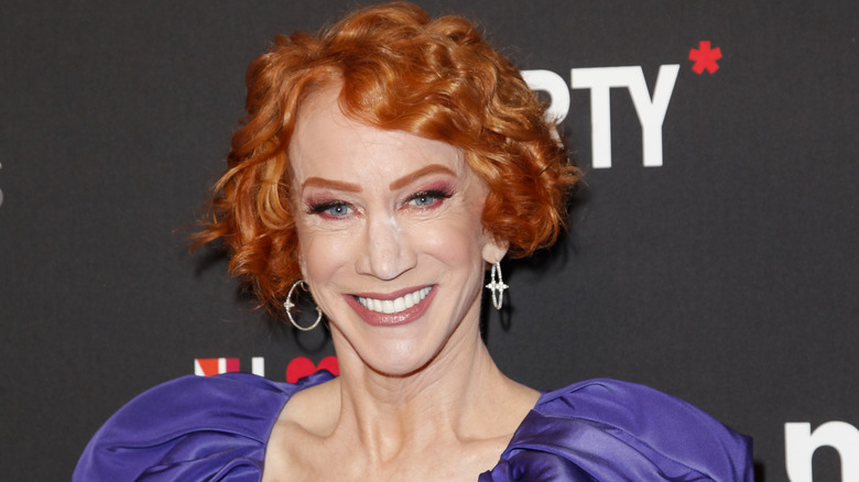 Kathy Griffin on the red carpet.