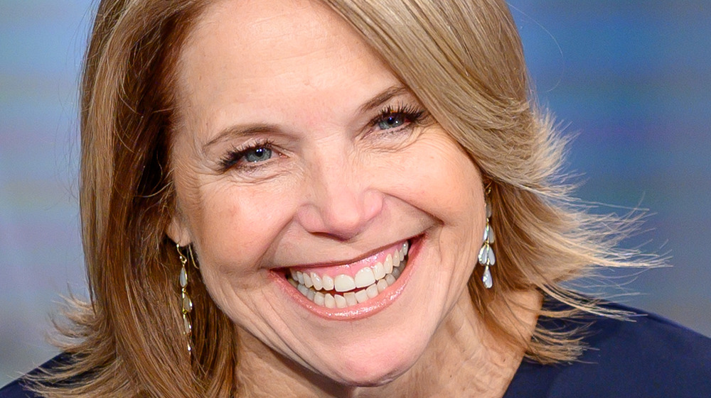 Katie Couric smiling