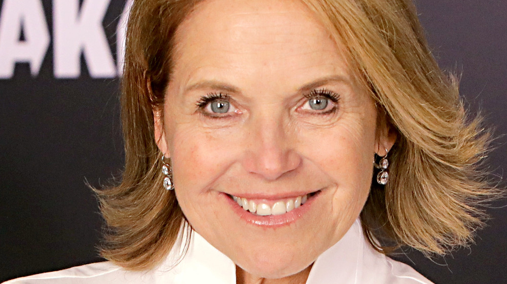 Katie Couric smiling