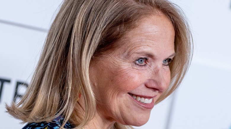 Katie Couric smiling