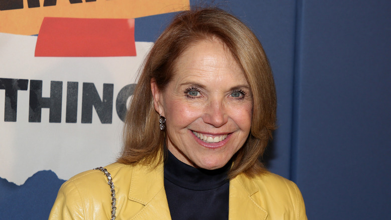 Katie Couric smiling
