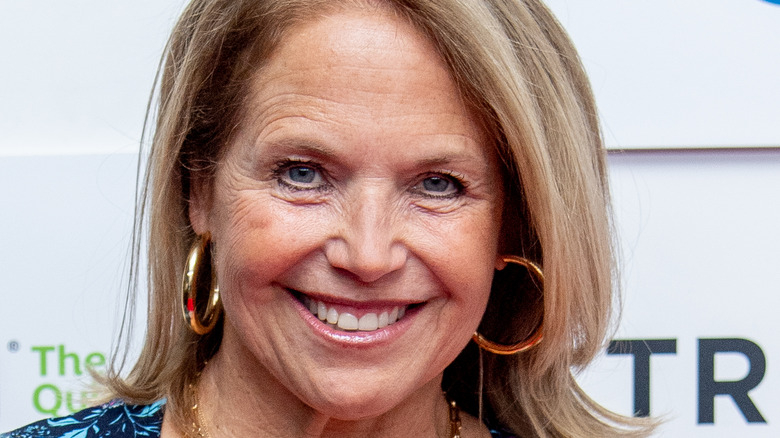 Katie Couric smiling