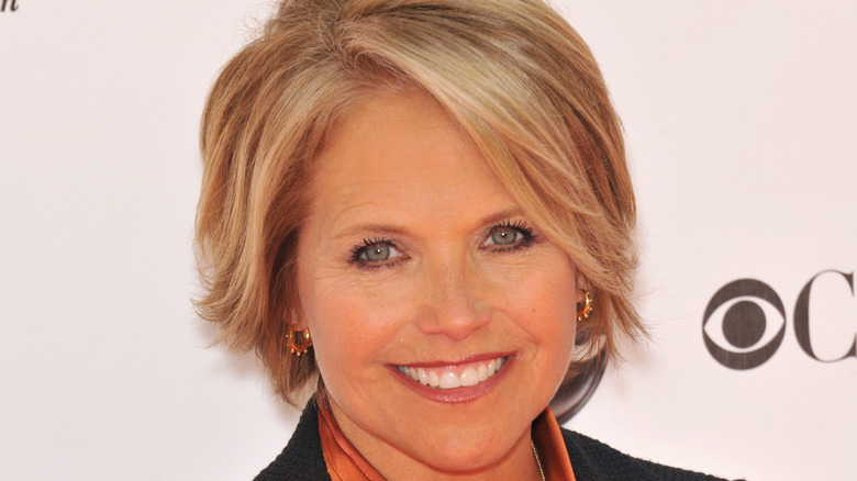 Katie Couric smiling