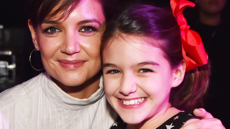 Suri Cruise and Katie Holmes