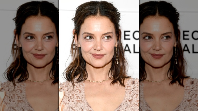 Katie Holmes smiling