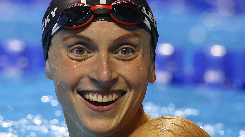 Kate Ledecky swimming