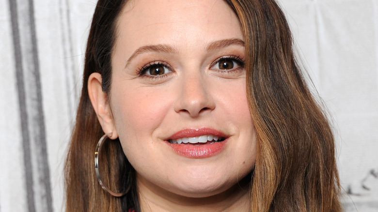 Katie Lowes on the red carpet