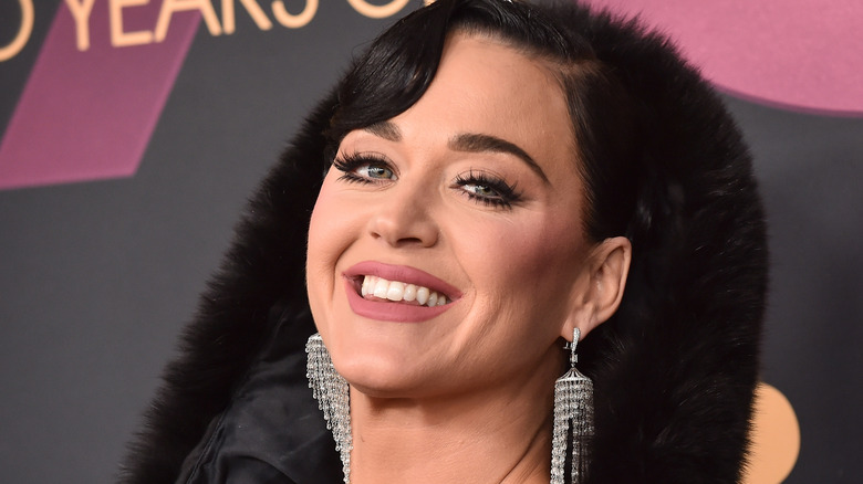 Katy Perry smiling