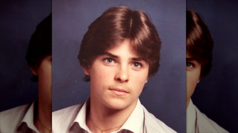 A high school photo of Kavan Smith