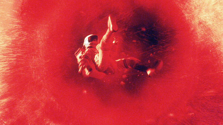 Kavan Smith being sucked into a vortex in "Mission to Mars"