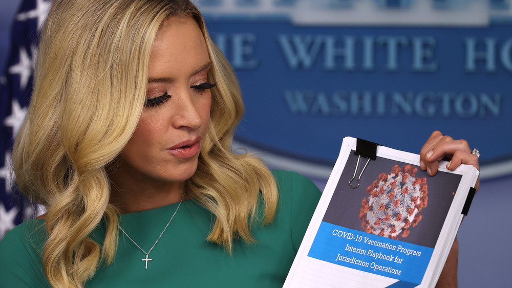 Kayleigh McEnany discusses COVID during press briefing
