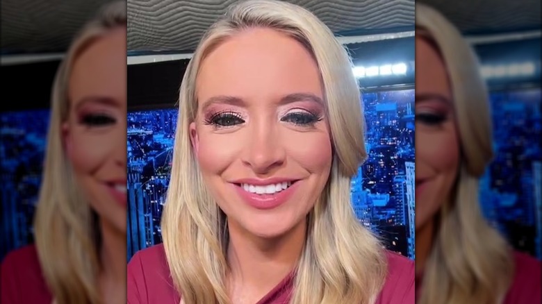 Kayleigh McEnany wearing lashes