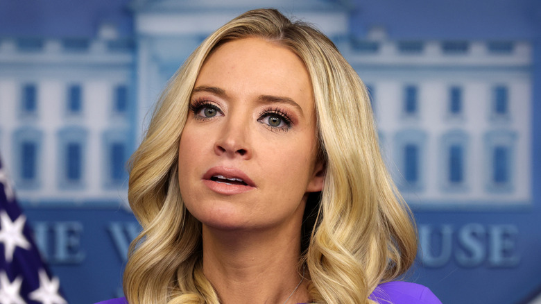 Kayleigh McEnany speaking.