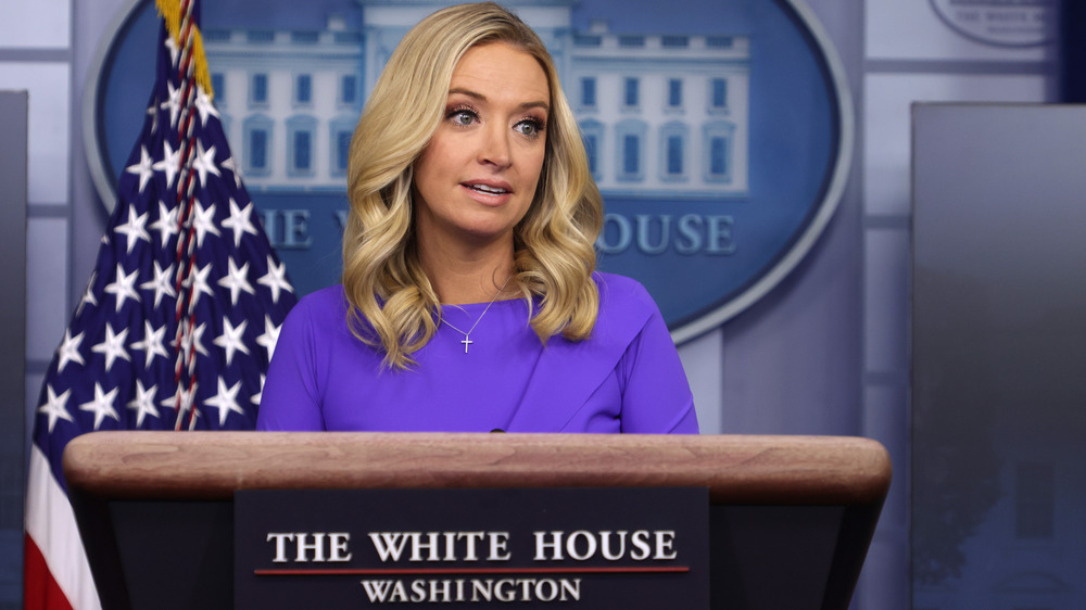 Kayleigh McEnany at the White House