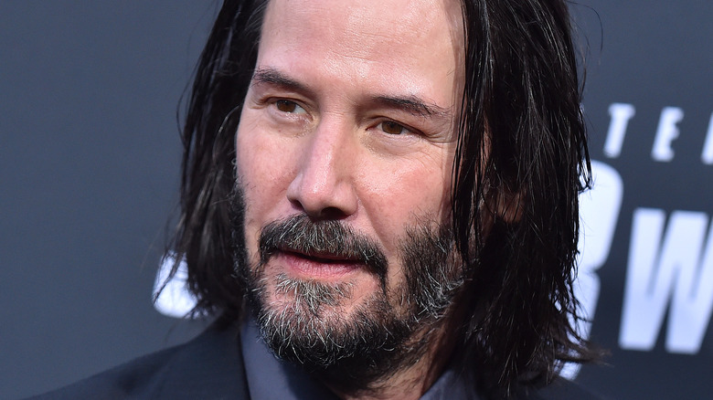 Keanu Reeves at a screening