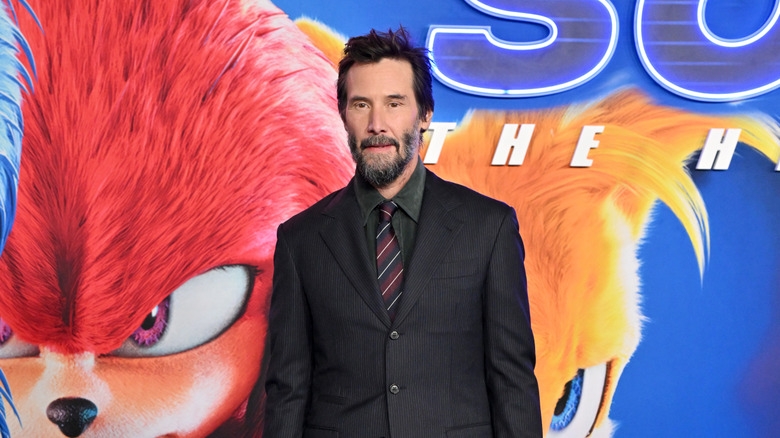 Keanu Reeves at LA premiere of "Sonic the Hedgehog 3"