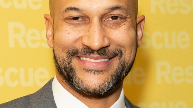 Keegan-Michael Key smiling red carpet