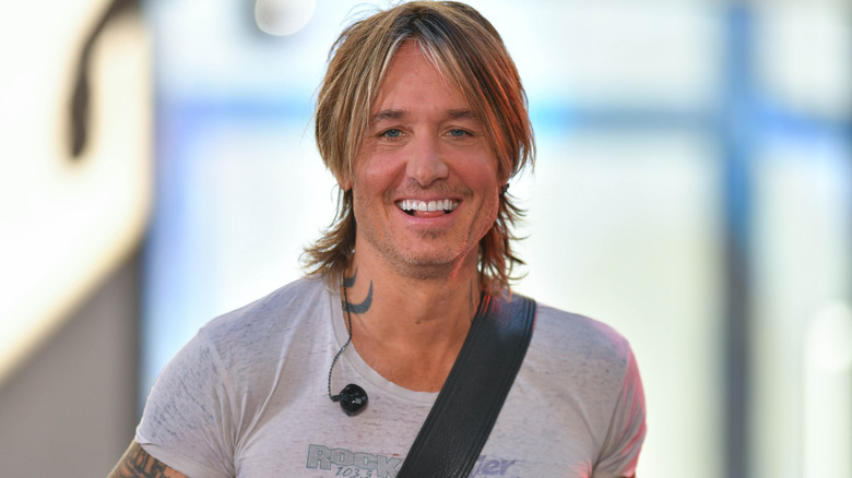 Keith Urban smiling