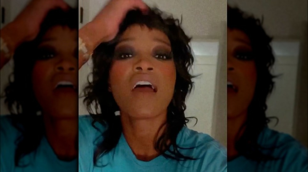 Keke Palmer with mullet