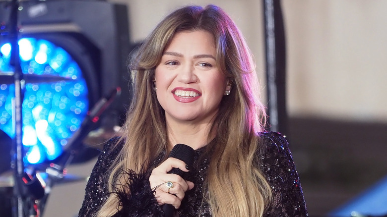 Kelly Clarkson performing on NBC's "Today" show in May 2025