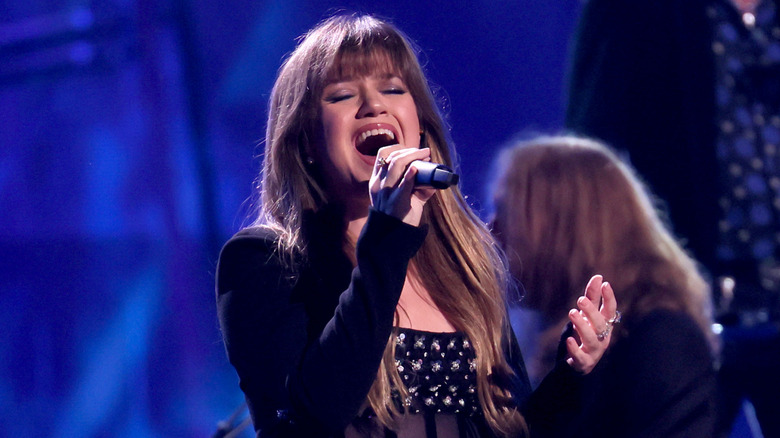Kelly Clarkson during the 2024 Rock & Roll Hall Of Fame Induction Ceremony