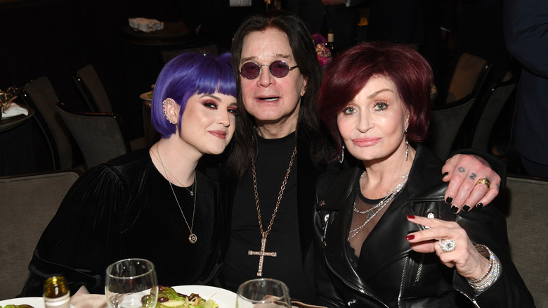 Kelly, Sharon, and Ozzy Osbourne in 2020