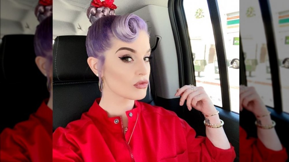 Kelly Osbourne selfie