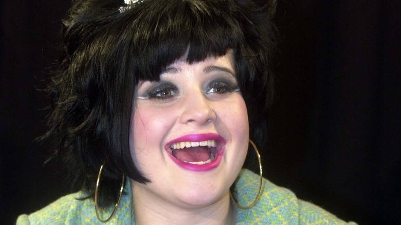 Kelly Osbourne smiling