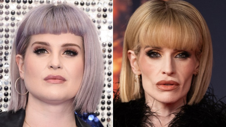Split image of Kelly Osbourne from 2019 and Kelly Osbourne from 2026