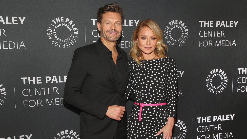 Ryan Seacrest and Kelly Ripa red carpet