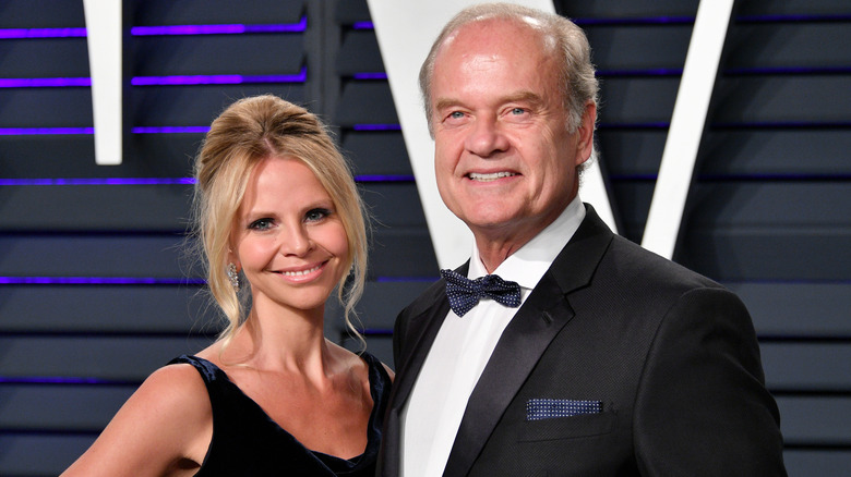 Kayte Walsh and Kelsey Grammer smiling
