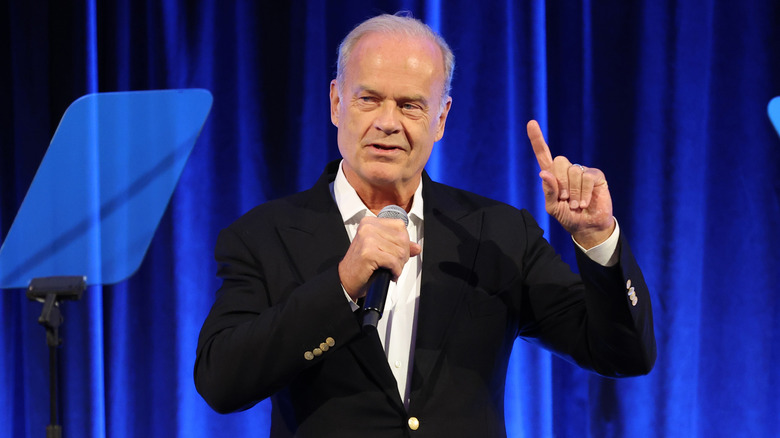 Kelsey Grammer speaks onstage during the Christopher & Dana Reeve Foundation Gala,