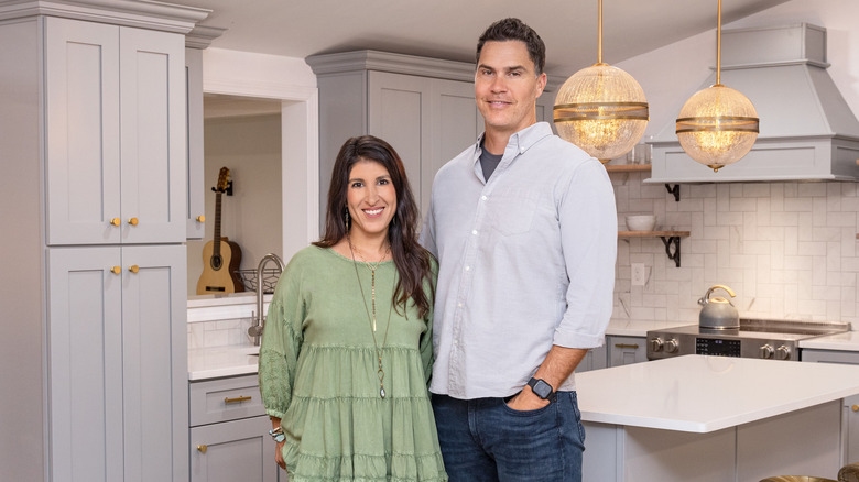 Ken and Anita Corsini in kitchen